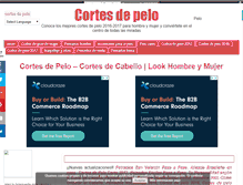 Tablet Screenshot of cortede-pelo.com